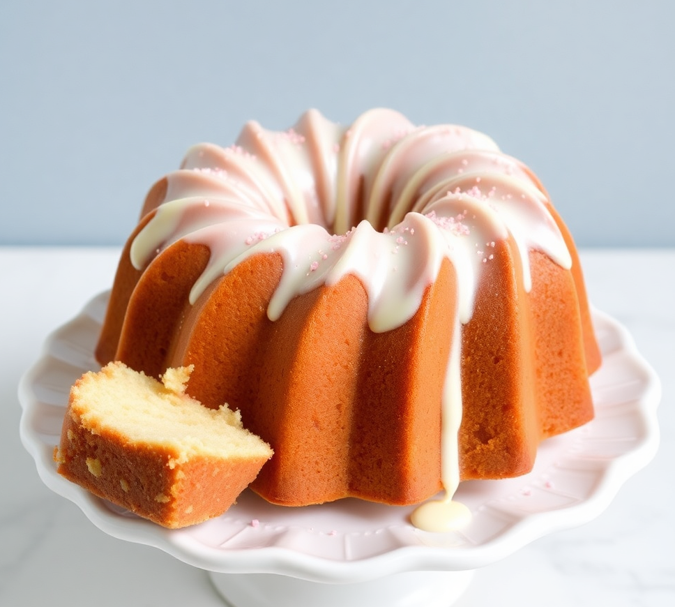 Easy vanilla bundt cake